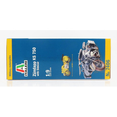 ITALERI ZUNDAPP KS750 WITH SIDECAR MILITARY 1941 1/9