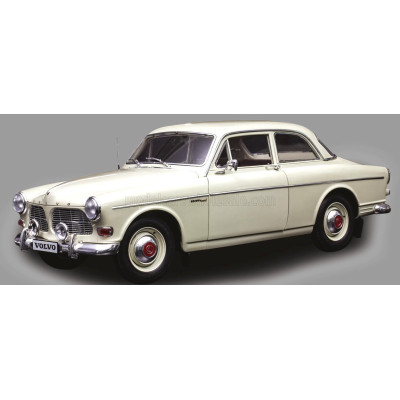 IXO MODELS VOLVO 122S AMAZON 1965 - WITH LIGHT & SOUND EFFECTS - IVORY 1/8