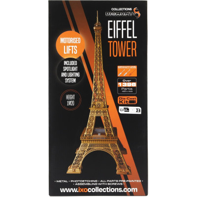 IXO MODELS ACCESSORIES TORRE EIFFEL PARIGI - EIFFEL TOWER PARIS 1889 - Alt.HEIGHT 120 cm - 1396 PEZZI - 1396 PIECES - INCLUDED S