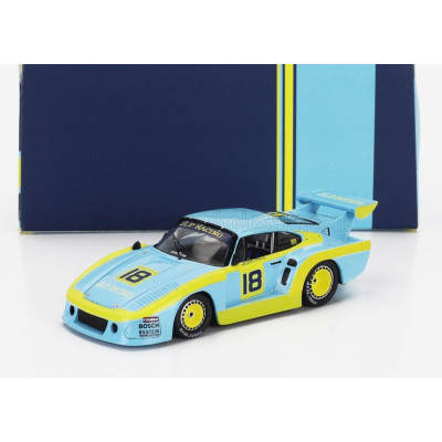 IXO MODELS PORSCHE 935 930 K3 3.0L F6 TURBO TEAM JLP RACING N 18 3rd 6h SILVERSTONE 1980 JOHN PAUL - BRIAN REDMAN - LIGHT BLUE Y
