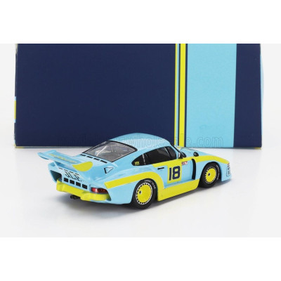 IXO MODELS PORSCHE 935 930 K3 3.0L F6 TURBO TEAM JLP RACING N 18 3rd 6h SILVERSTONE 1980 JOHN PAUL - BRIAN REDMAN - LIGHT BLUE Y
