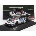 IXO MODELS PORSCHE 911 992 GT3 R TEAM KUS BERNHARD N 75 DTM SEASON 2023 LAURIN HEINRICH - WHITE BLACK 1/43