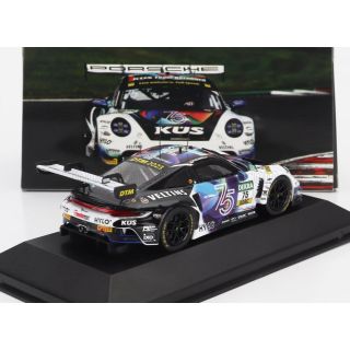 IXO MODELS PORSCHE 911 992 GT3 R TEAM KUS BERNHARD N 75 DTM SEASON 2023 LAURIN HEINRICH - WHITE BLACK 1/43