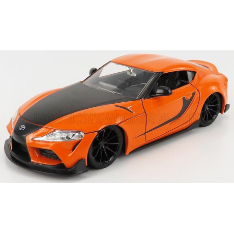 JADA TOYOTA SUPRA 2021 - FAST & FURIOUS 9 2021 - ORANGE 1/24