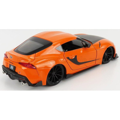 JADA TOYOTA SUPRA 2021 - FAST & FURIOUS 9 2021 - ORANGE 1/24
