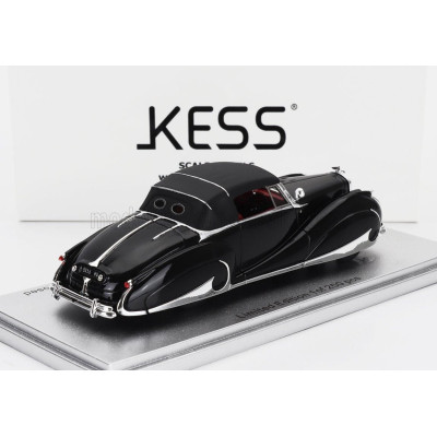 KESS MODEL BENTLEY MK VI sn.B25071 FRANAY DROPHEAD COUPE CABRIOLET CLOSED 1947 - BLACK 1/43
