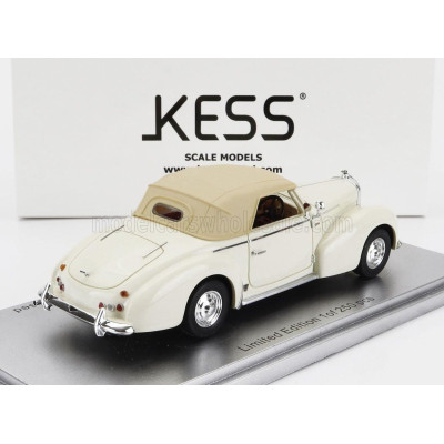 KESS MODEL BENTLEY MKVI DROPHEAD COUPE GRABER CABRIOLET CLOSED 1948 - WHITE 1/43