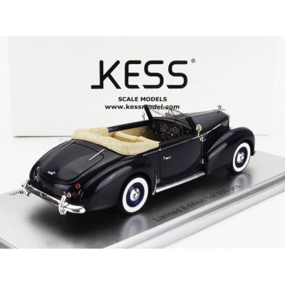 KESS MODEL BENTLEY MKVI DROPHEAD COUPE GRABER CABRIOLET OPEN 1948 - BLUE 1/43
