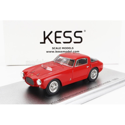 KESS MODEL FERRARI 250MM sn0252MM BERLINETTA PININFARINA 1953 - RED 1/43