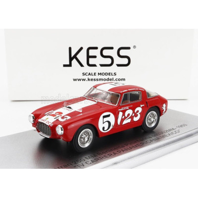 KESS MODEL FERRARI 250MM sn0352MM BERLINETTA PININFARINA N 5 IV CARRERA PANAMERICANA MEXICO 1953 R.ECHEVERRIA - P.VILLEGAS - RED