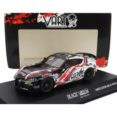 KYOSHO TOYOTA SUPRA GR COUPE VART N 811 RACING 2022 - BLACK WHITE RED 1/43