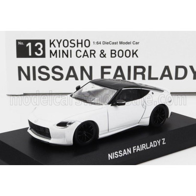 KYOSHO NISSAN FAIRLADY Z COUPE 2023 - WHITE BLACK 1/64