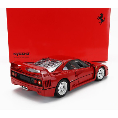 KYOSHO FERRARI F40 LIGHT WEIGHT WITH LEXAN WINDOWS 1987 - RED 1/18