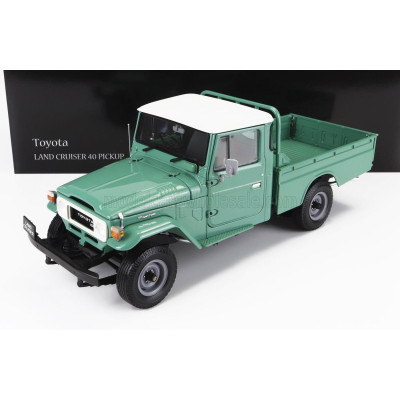 KYOSHO TOYOTA LAND CRUISER 40 4X4 PICK-UP 1980 - GREEN 1/18