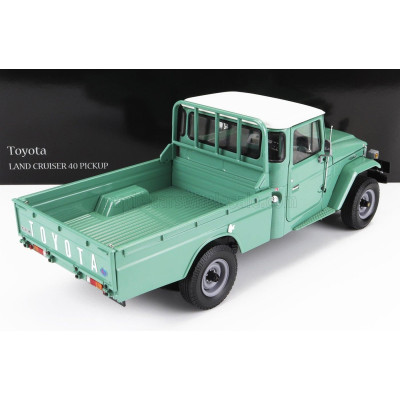 KYOSHO TOYOTA LAND CRUISER 40 4X4 PICK-UP 1980 - GREEN 1/18
