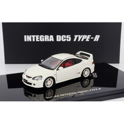 LCD MODEL HONDA INTEGRA (DC5) TYPE R 2006 - WHITE 1/43
