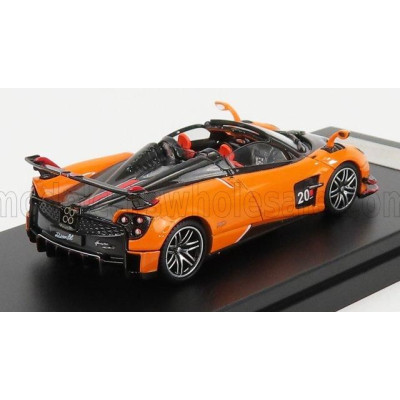LCD MODEL PAGANI HUAYRA BC ROADSTER N 20 2017 - ORANGE BLACK 1/64