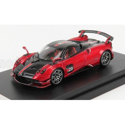LCD MODEL PAGANI HUAYRA BC ROADSTER N 20 2017 - RED BLACK 1/64