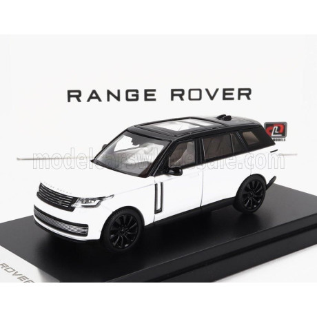 LCD MODEL LAND ROVER RANGE ROVER 2022 - WHITE BLACK 1/64