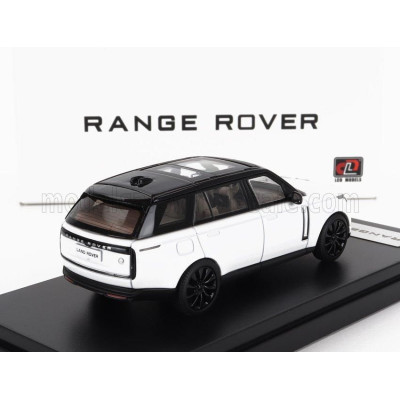 LCD MODEL LAND ROVER RANGE ROVER 2022 - WHITE BLACK 1/64