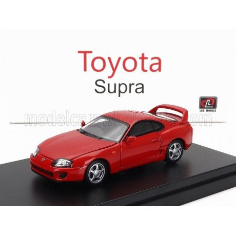 LCD MODEL TOYOTA SUPRA MKIV (A80) COUPE 1993 - ENGINE DETAILS - RED 1/64
