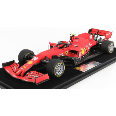 LOOKSMART FERRARI F1  SF1000 TEAM SCUDERIA FERRARI MISSION WINNOW N 16 2nd AUSTRIAN GP 2020 CHARLES LECLERC - CON VETRINA - WITH