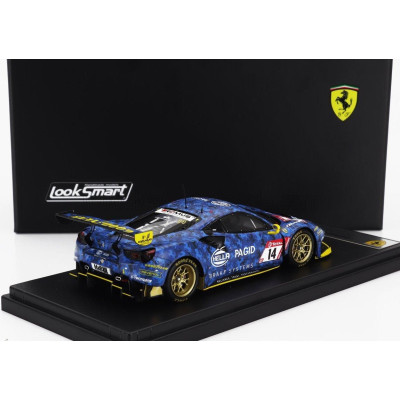 LOOKSMART FERRARI 488 GT3 EVO 3.9L TURBO V8 HELLA PAGID RACING ONE TEAM N 14 24h NURBURGRING 2021 CHRISTIAN KOHLHAAS - STEPHAN K