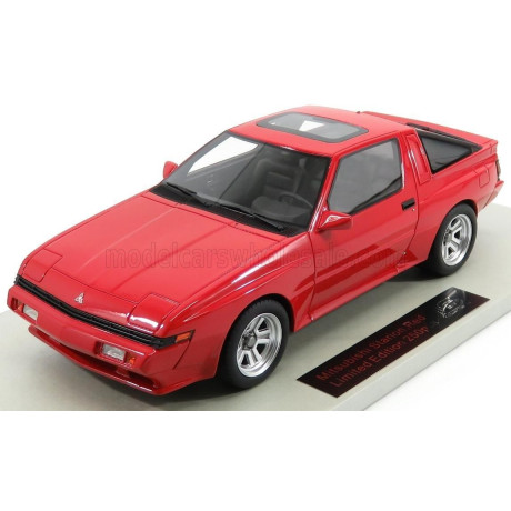 LS COLLECTIBLES MITSUBISHI STARION 2.0 TURBO EX 1988 - RED 1/18