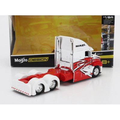 MAISTO MACK ANTHEM TRACTOR TRUCK 3-ASSI 2020 - WHITE RED 1/64