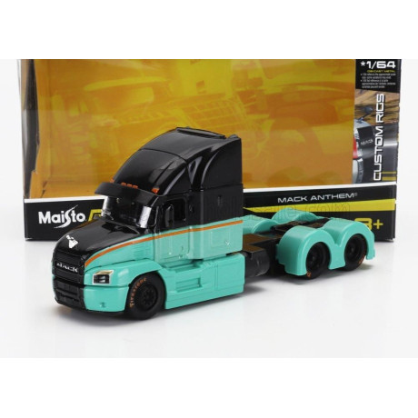 MAISTO MACK ANTHEM TRACTOR TRUCK 3-ASSI 2020 - LIGHT BLUE BLACK 1/64