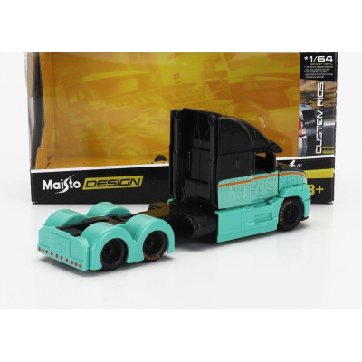 MAISTO MACK ANTHEM TRACTOR TRUCK 3-ASSI 2020 - LIGHT BLUE BLACK 1/64