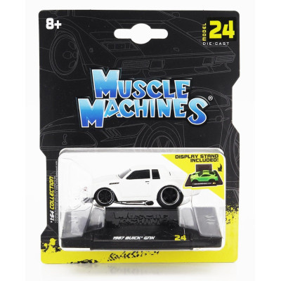 MAISTO BUICK GTX CUSTOM 1987 - WHITE 1/64