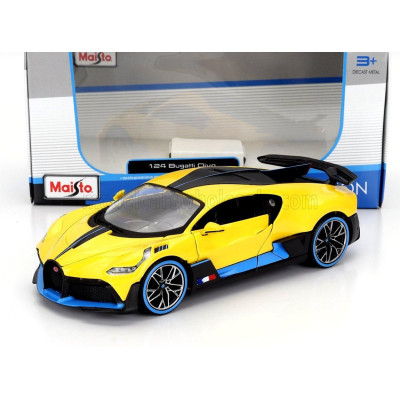 MAISTO BUGATTI DIVO 2018 - YELLOW 1/24