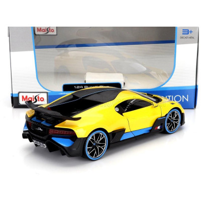 MAISTO BUGATTI DIVO 2018 - YELLOW 1/24