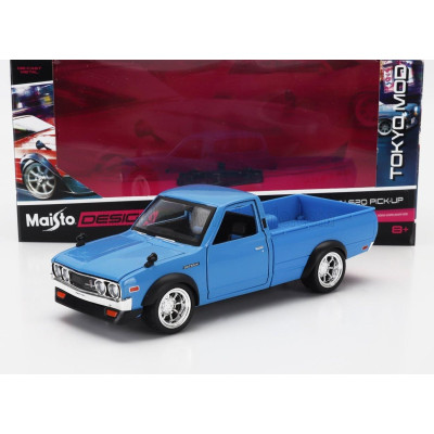 MAISTO DATSUN 620 PICK-UP CUSTOM 1973 - BLUE 1/24