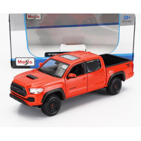 MAISTO TOYOTA TACOMA PICK-UP 2021 - ORANGE 1/27