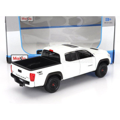 MAISTO TOYOTA TACOMA PICK-UP 2021 - WHITE 1/27
