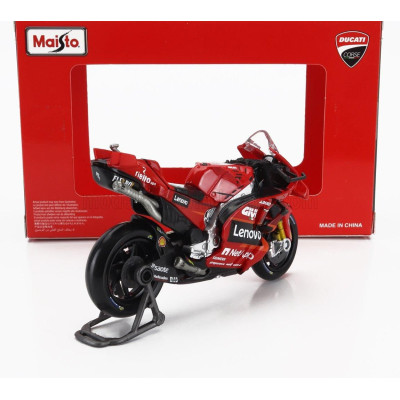 MAISTO DUCATI DESMOSEDICI GP23 TEAM LENOVO N 23 MOTOGP SEASON 2023 ENEA BASTIANINI - RED 1/18