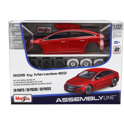 MAISTO MERCEDES BENZ EQS 2022 - RED MET 1/27