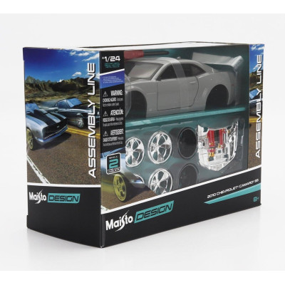 MAISTO CHEVROLET CAMARO SS COUPE CUSTOM 2010 - GREY BLACK 1/24