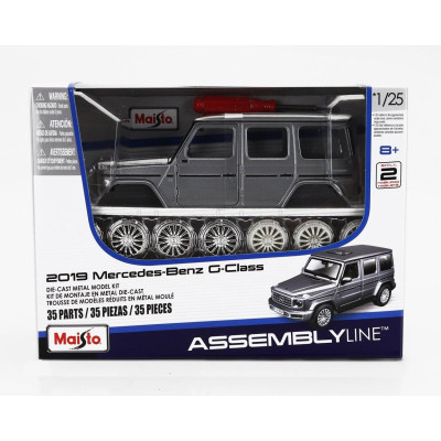 MAISTO MERCEDES BENZ G-CLASS G800 BRABUS 2019 - SILVER 1/25