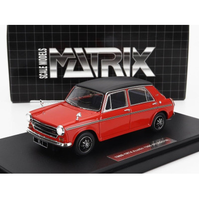 MATRIX SCALE MODELS AUSTIN 1300 GT 1971 - RED 1/43