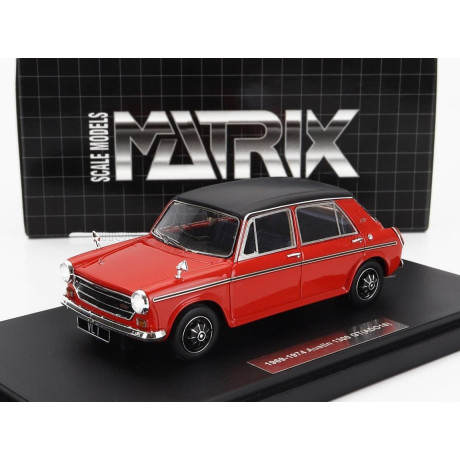 MATRIX SCALE MODELS AUSTIN 1300 GT 1971 - RED 1/43