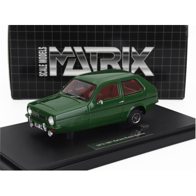MATRIX SCALE MODELS RELIANT ROBIN SALOON 1973 - GREEN 1/43