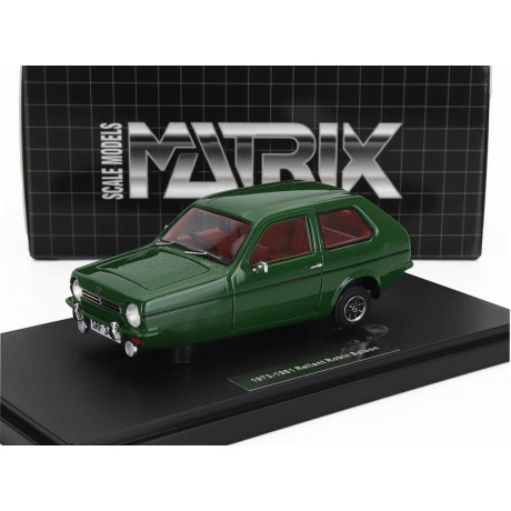 MATRIX SCALE MODELS RELIANT ROBIN SALOON 1973 - GREEN 1/43