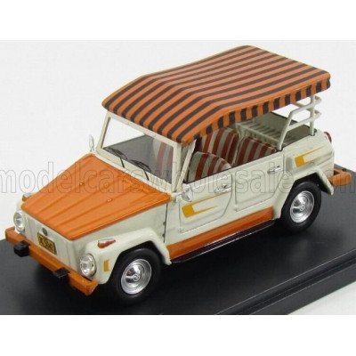 MATRIX SCALE MODELS VOLKSWAGEN TYPE 181 THING HAWAIAN EDITION  1979 - WHITE ORANGE 1/43