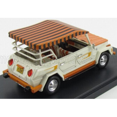 MATRIX SCALE MODELS VOLKSWAGEN TYPE 181 THING HAWAIAN EDITION  1979 - WHITE ORANGE 1/43