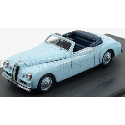 MATRIX SCALE MODELS BRISTOL 400 DHC BY PININFARINA CABRIOLET 1948 - LIGHT BLUE 1/43
