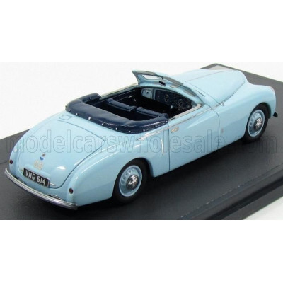 MATRIX SCALE MODELS BRISTOL 400 DHC BY PININFARINA CABRIOLET 1948 - LIGHT BLUE 1/43