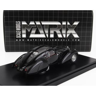 MATRIX SCALE MODELS BUGATTI TYPE 57S ATLANTIC 1937 - BLACK 1/43